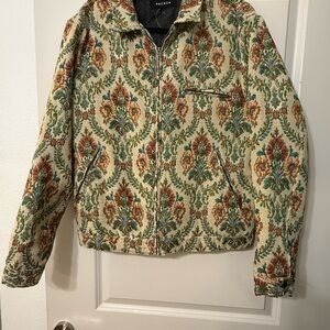 Great condition PacSun Multicolor Floral Bomber Jacket Size Medium
